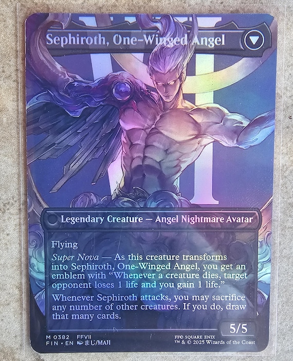 Sephiroth, Fabled SOLDIER (PROXY) - Etsy