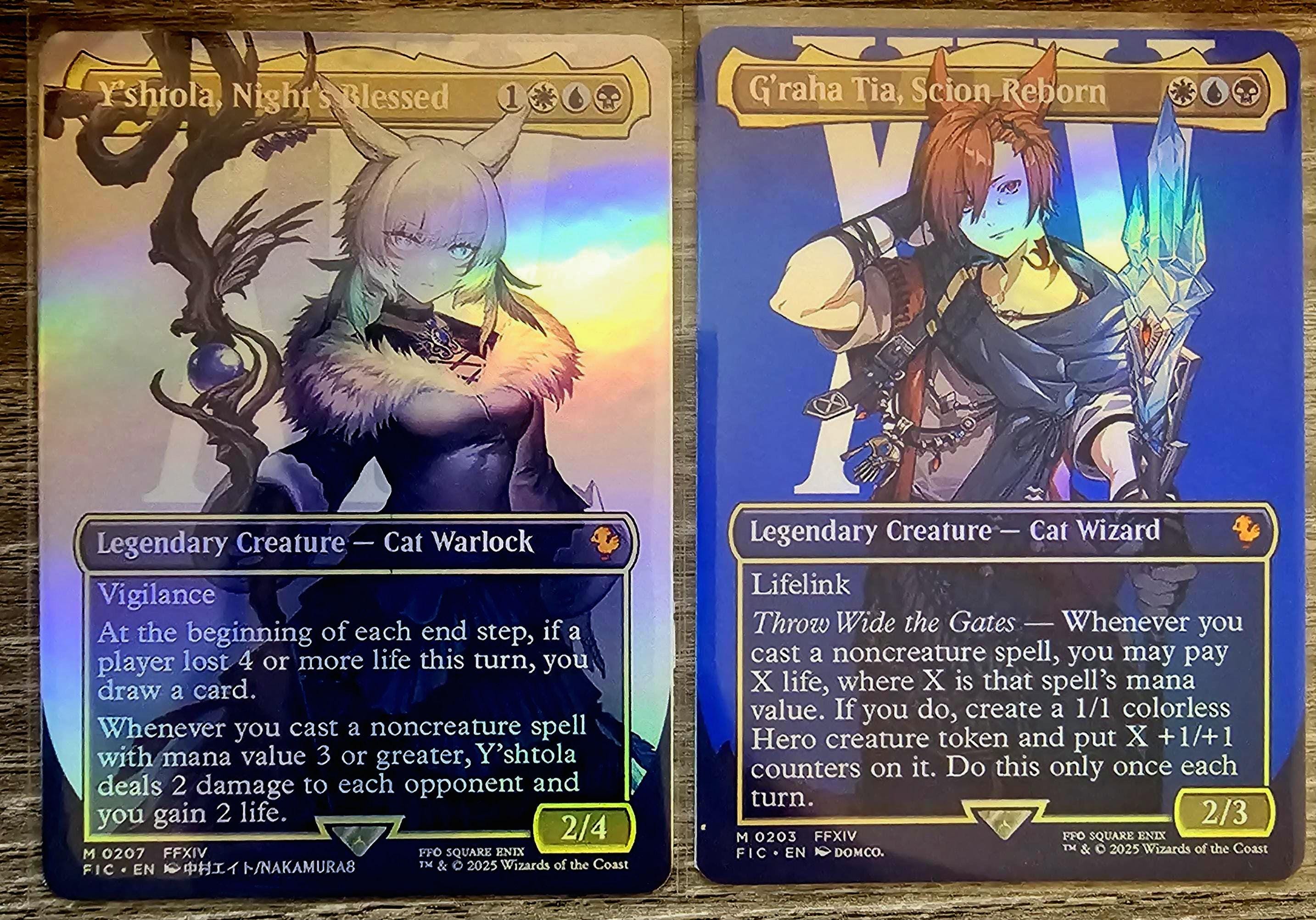 Y'shtola, Night's-blessed/g'raha Tia, Scion Reborn (PROXY) - Etsy