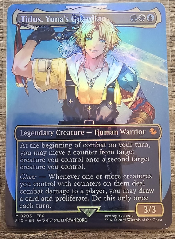 Tidus, Yuna's Guardian (PROXY) - Etsy