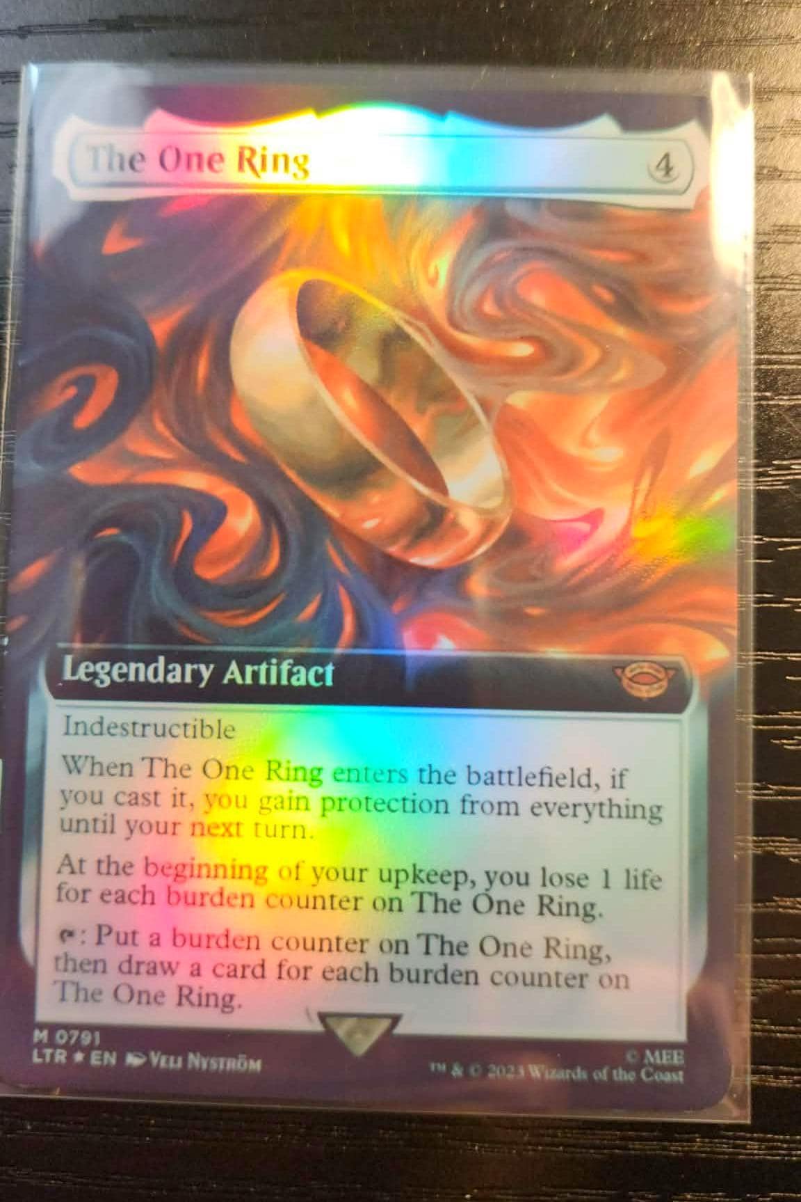The One Ring Card Mtg - Etsy