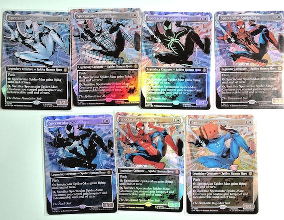 spectacular spiderman mtg card Magic the Gathering - Secret Lair - Drop Series - Post Malone main image 0