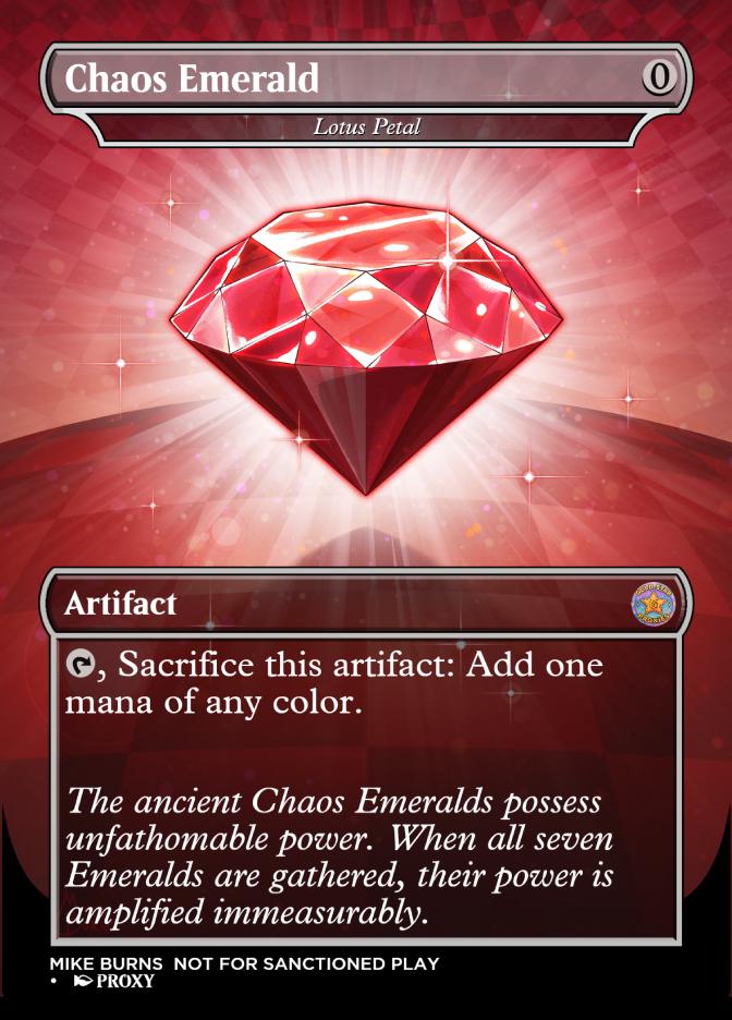 Chaos Emerald Singles (PROXY) - Etsy