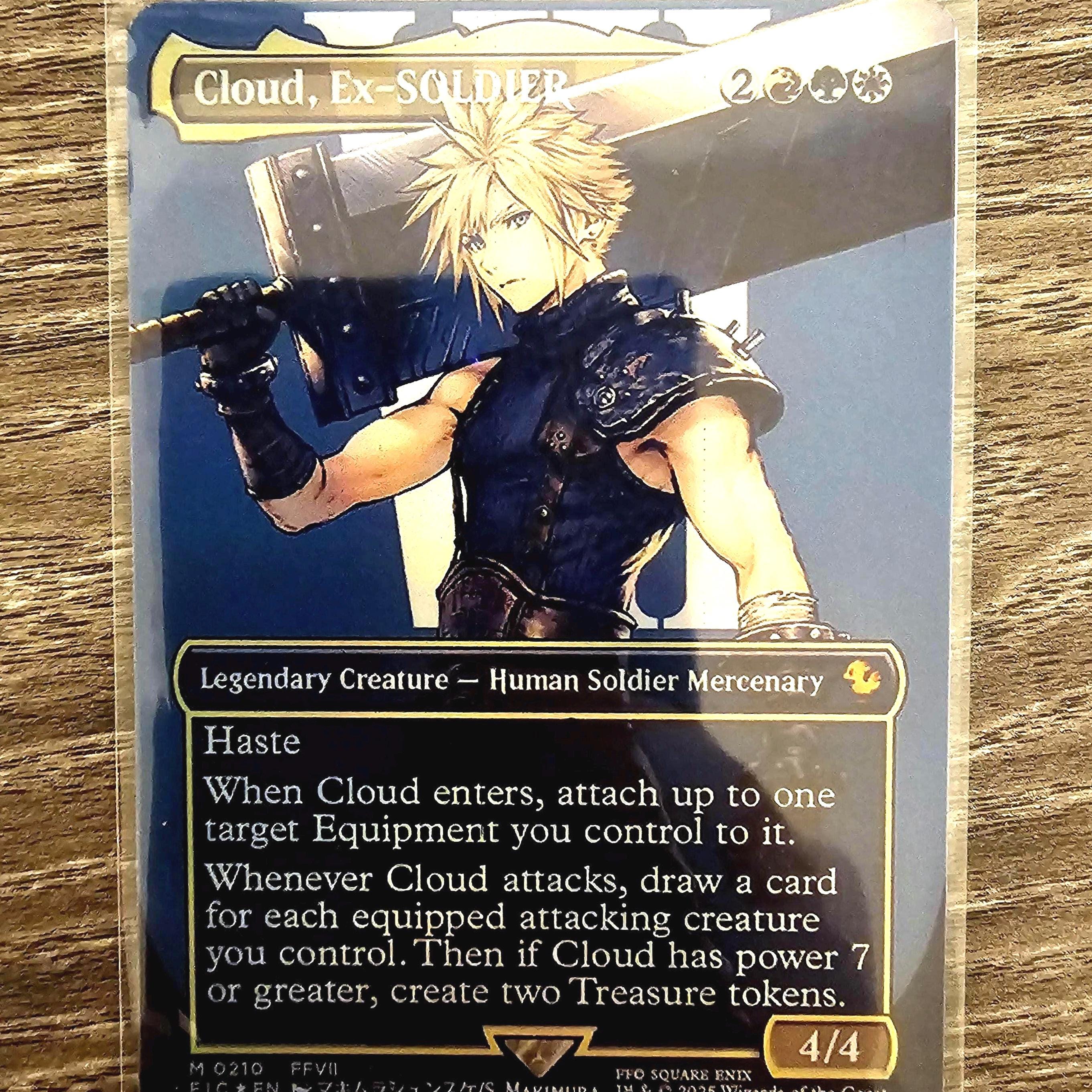 fcts7様　PSA10 Cloud, Ex-SOLDIER fcts7様 PSA10 Cloud, Ex-SOLDIER PSA 10 MTG Cloud EX Soldier Final