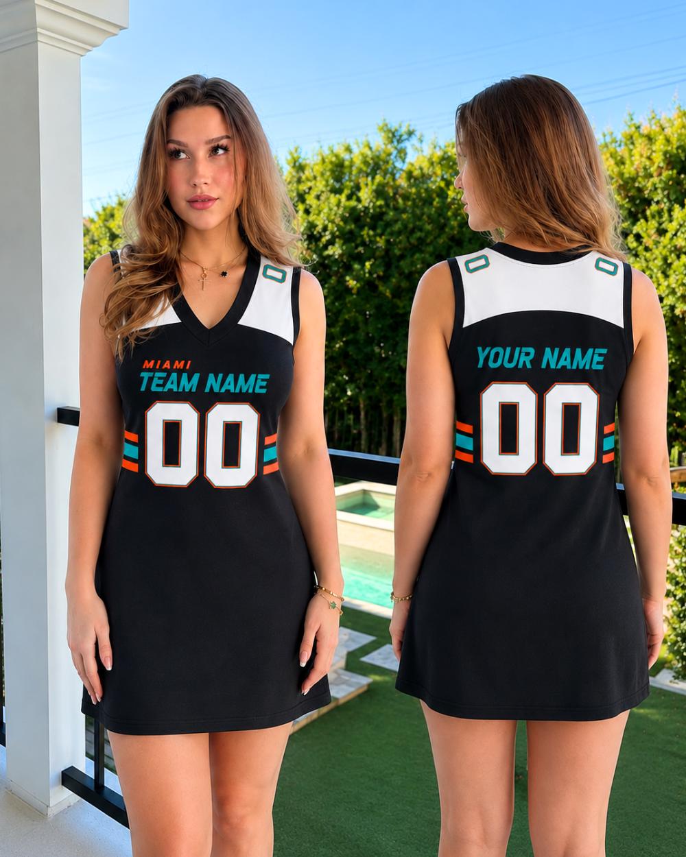 Customize Jersey Dress for Women