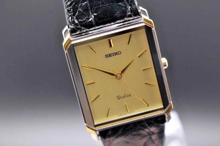 Vintage Seiko Dolce - Etsy