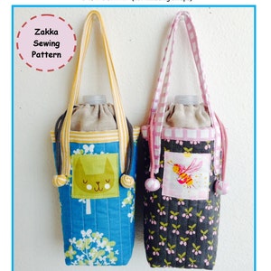 bottle bolsa sewing pattern