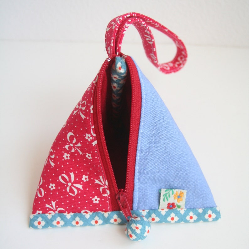 PDF Pyramid Zipper Pouch and Sachet Sewing Pattern Zakka Etsy