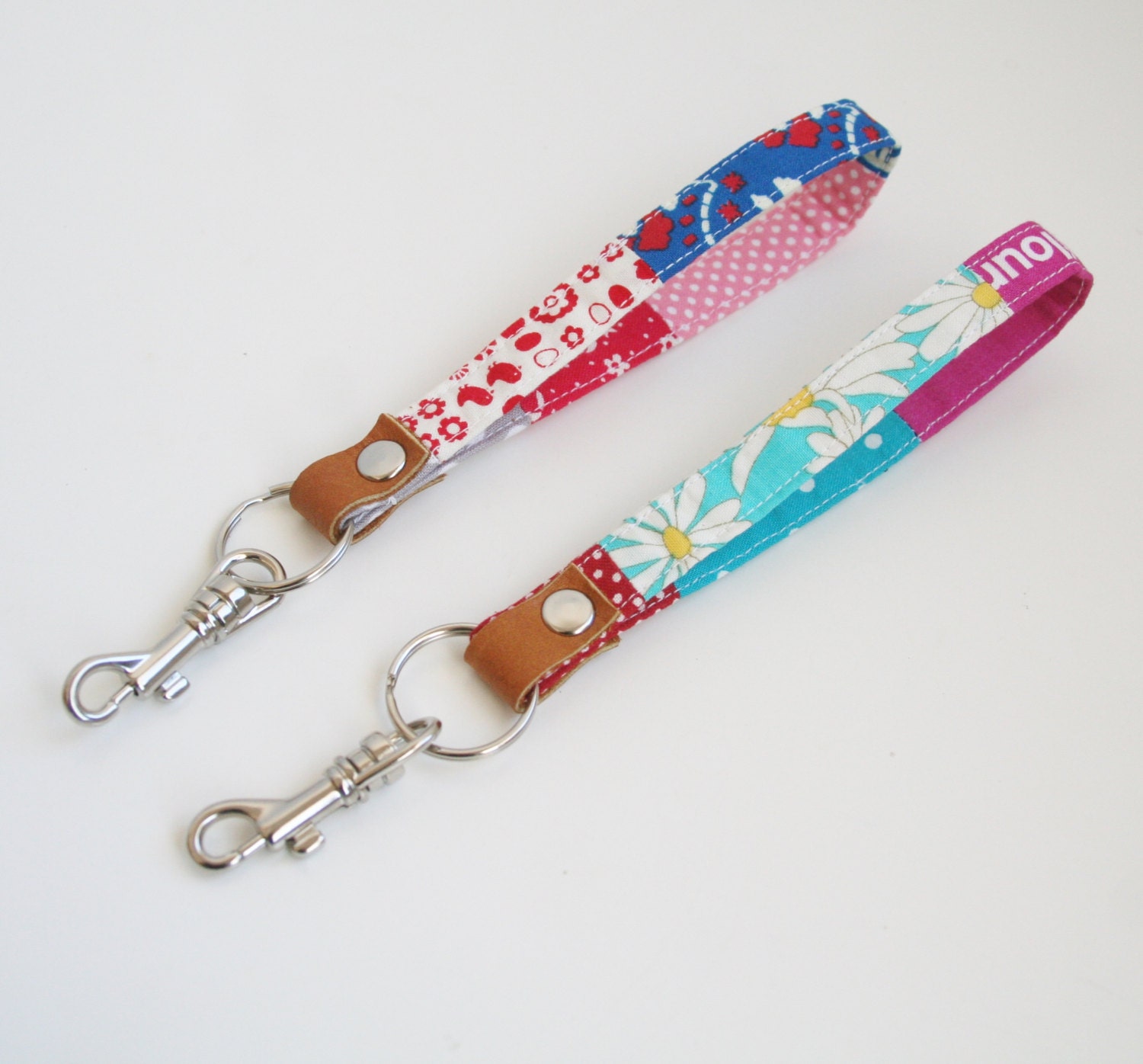 PDF Patchwork Lanyard and Key Wristlet Sewing Pattern Zakka Etsy