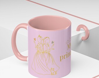 Princess and the Pauper Ceramic Mug - Cute Personalized Gift for Best Friend, 11oz 15oz, Perfect for Any Occasion, Customizable
