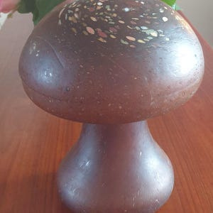 Mushroom by Monica Backström 1970 artglass Boda Sweden glass