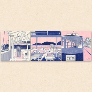 Art Set, Kunstdruck, Original Illustration
