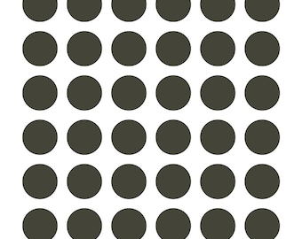 psd template - bottle cap, 48 circles, 1 inch diameter