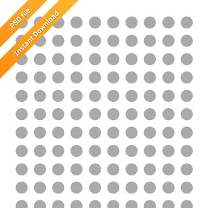 Half Inch Circle Template: High Yield Sticker Layout (PSD File)