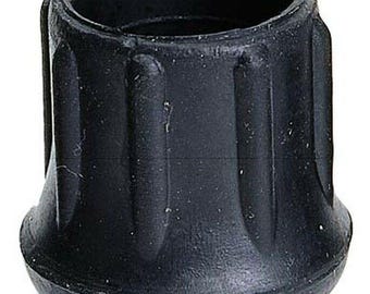 1 1/4'' Heavy Duty Rubber Tips for Canes/Crutches/Walking Sticks/Hiking Staffs