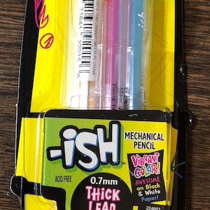 Vintage 3 Pack Colored Mechanical Pencils