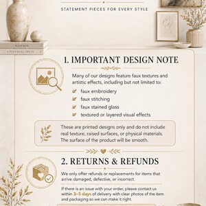 The image is a statement piece for every style, featuring a variety of design elements such as a vase, a painting, and a magnifying glass.