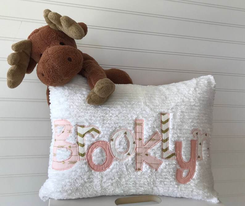 Personalized Pillow Name Pillow Etsy