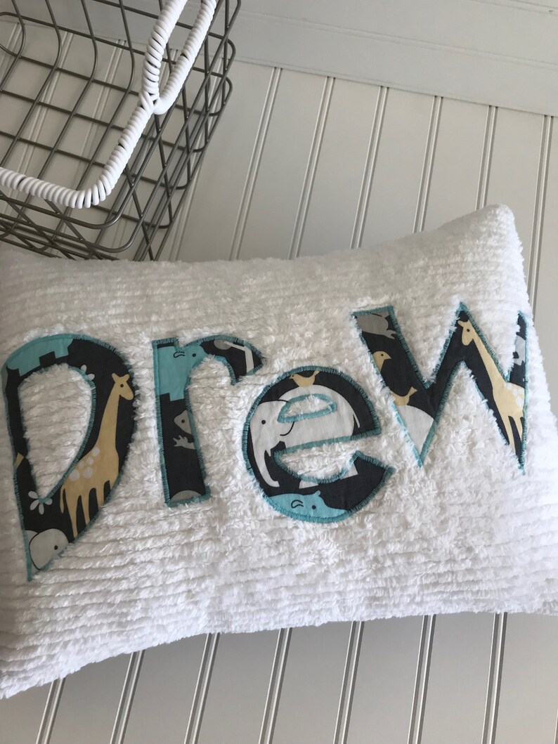 Personalized Name Pillow Custom Pillow Cover Etsy