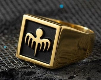 Anillo de sello inspirado en James Bond 007, anillo Spectre de plata de ley 925, joyería para fanáticos de las películas de espías, anillo de plata para hombre, regalo de cumpleaños único para él