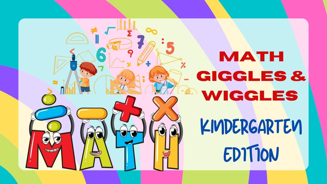 Math Giggles & Wiggles : Kindergarten Edition - Etsy