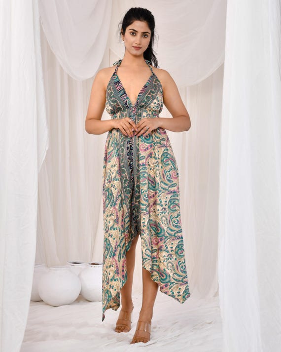 halter spring dress Tatum Halter Midi Dress, Spring & Summer Dresses – Reverie Boutique main image 1
