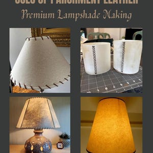 Parchment Leather full Hide Goatskin Vellum natural Parchment Vellum premium Goat Hide Parchment paper for Furniture Lampshade calligraphy image 7