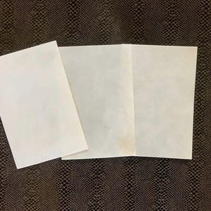 Parchment Leather Sheets Premium Goatskin Vellum Sheets Vintage parchment Vellum Paper  leather sheet for Manuscript Calligraphy Bookbinding