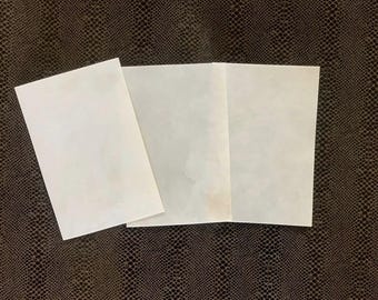 Fogli di pergamena in pelle, fogli di pergamena di capra di alta qualità, fogli di pergamena vintage in pelle per calligrafia e rilegatura di libri.