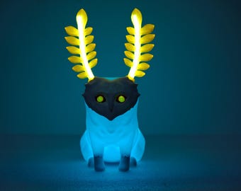 Blupee Night Light – Handcrafted Gaming Room Decor, Rechargeable Bedside Lamp