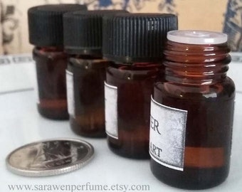 SIX Vegan Perfume Oils 2ml I Choose Six Scents