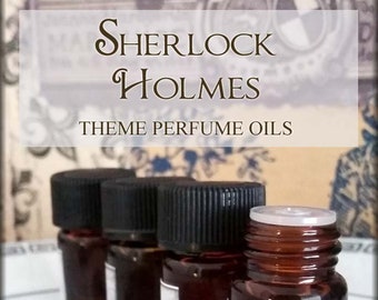 SHERLOCK HOLMES inspired Perfume oils 2ml I Victorian