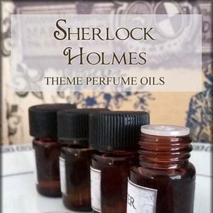 SHERLOCK HOLMES inspired Perfume oils 2ml I Victorian