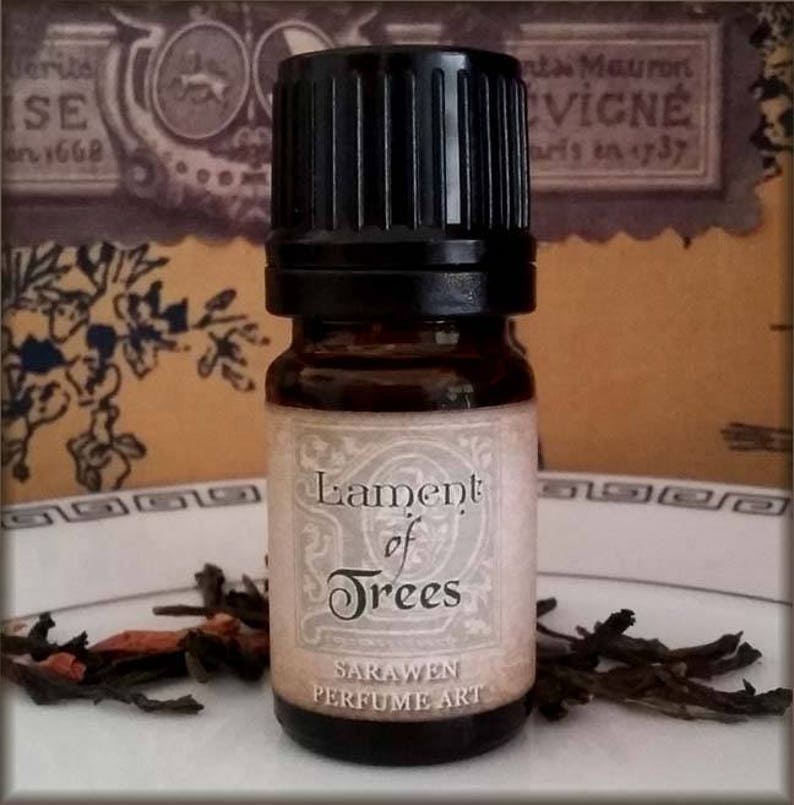 LAMENT OF TREES Mens Scent Perfume Oil 5ml I Celtic inspired image 1