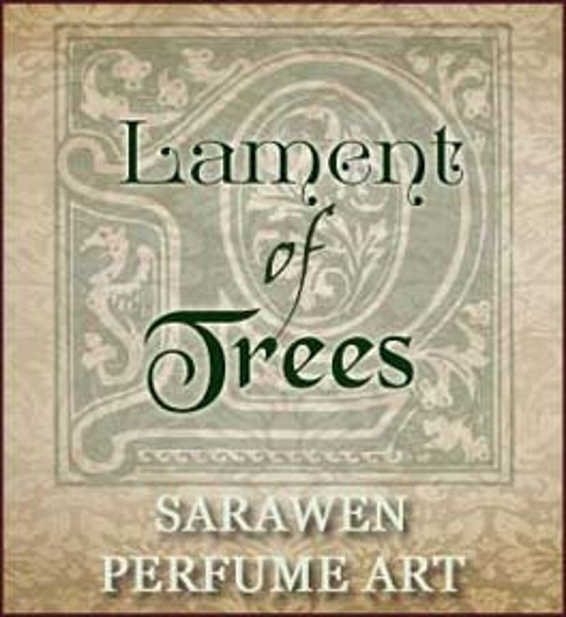 LAMENT OF TREES Mens Scent Perfume Oil 5ml I Celtic inspired image 2