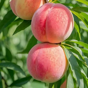 Dwarf Peach Tree – Sweet Juicy Homegrown Peaches | Compact Fruit Tree for Patios, Small Gardens & Easy Backyard Harvests