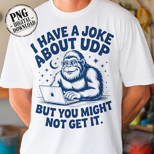 Funny Programmer Bigfoot PNG: Coding Humor T-Shirt Design (Digital Download)