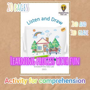 Listen and Draw activity – Build Listening Skills Through Art