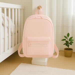 Backpack Mockup JPG | Editable Rucksack Digital Product Photo | Blank Bag Image for Design Display | Flat Lay Mockup for Branding & Etsy
