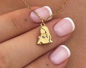 Sabrina necklace gold
