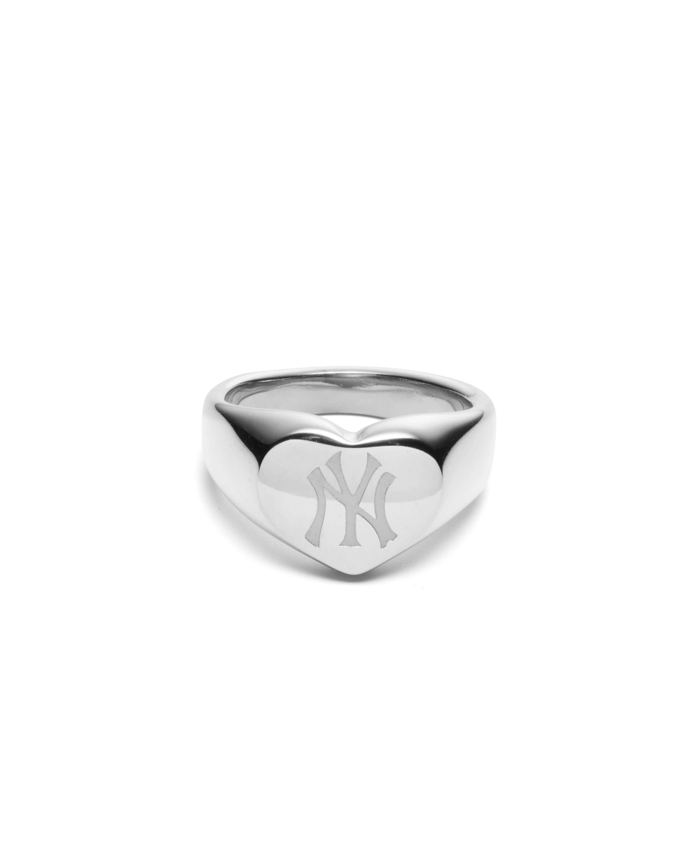 New York Yankees Silver Ring - Etsy