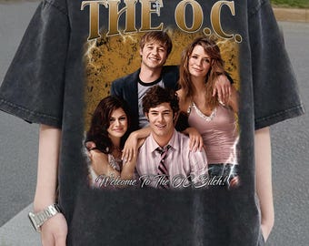 The O.C. Vintage Graphic Tee, Unisex TV Show T-Shirt