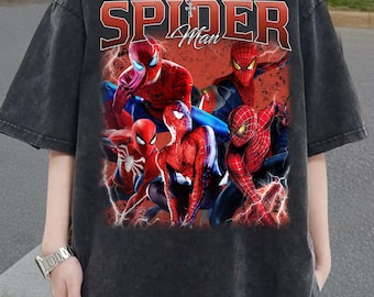 Camiseta unisex pirata de Spider-Man, camiseta gráfica, camiseta para fans del MCU