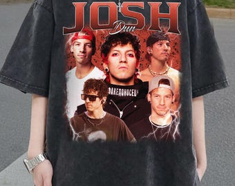 Josh Dun T-Shirt, Music Lover Band Merch, Unisex Retro Tee