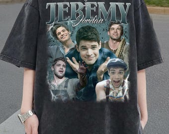 Jeremy Jordan Vintage Graphic T-Shirt, Unisex Comfort Colors Tee