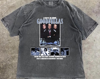 Maglietta vintage "Quei bravi ragazzi", maglietta grafica anni '90, regalo per donna e uomo