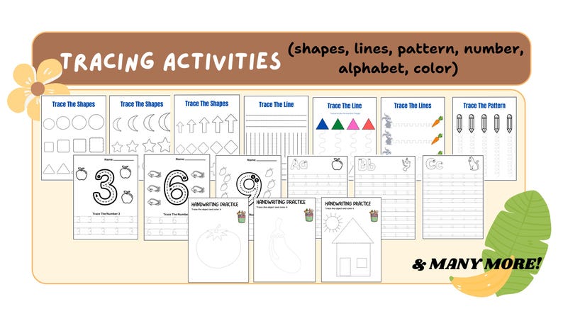 Preschool Prek + Kindergarten Learning Bundle +11,000 Pages