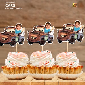 Matter Personalized face cupcake toppers, Matter Face Cupcake Toppers, Custom  Cupcake Toppers, Digital File