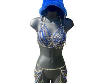 Conjunto a juego con cuentas