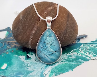 Horse Hair or Pet Memorial Necklace | Horse Hair Jewelry | Dog Fur Jewelry | Dog Memorial | Pet Hair Jewelry