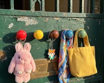 Keramik Magnet Wandhaken Dopamin Bunt Kühlschrankmagnet Kein Bohrer Organizer